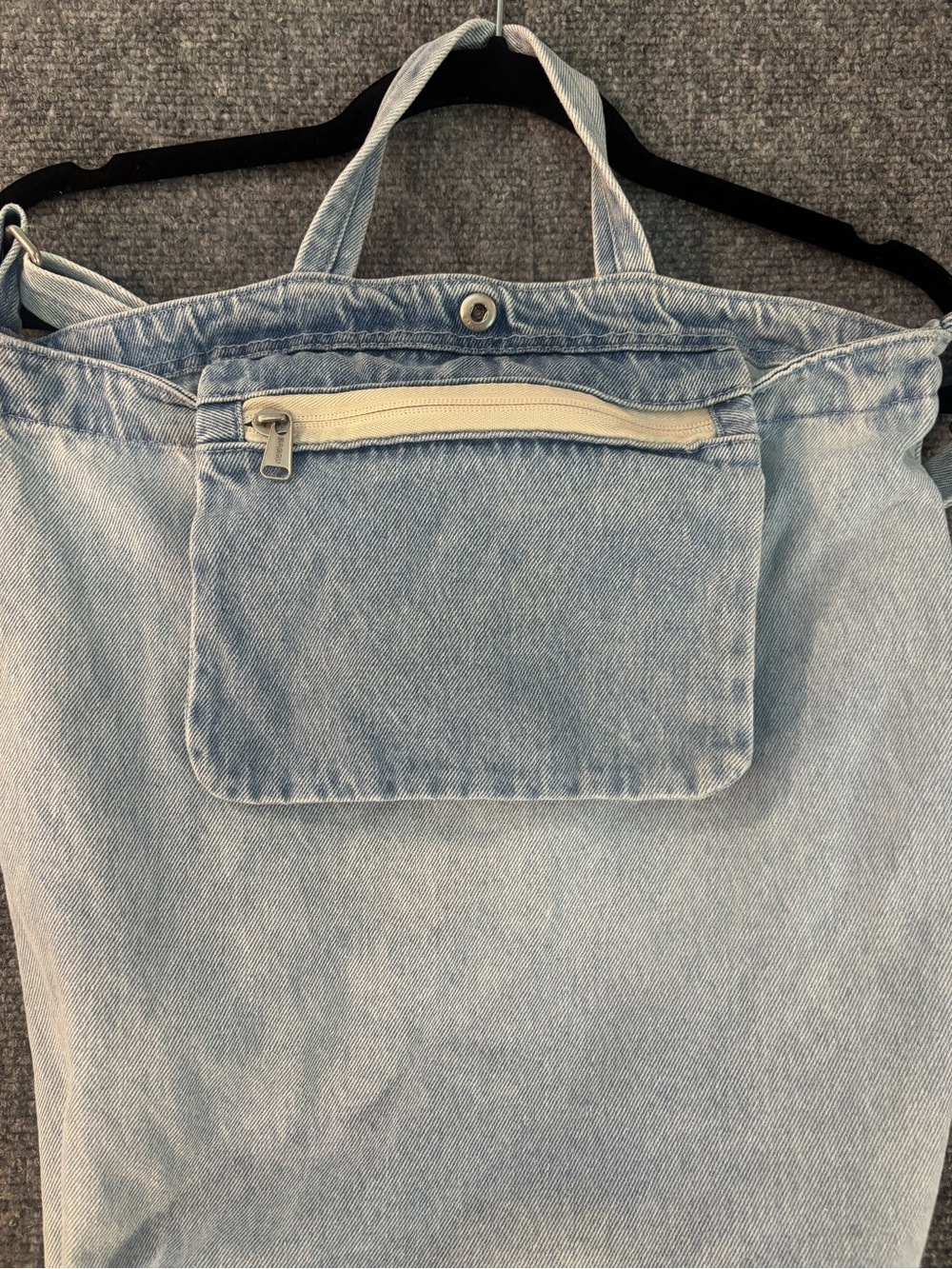 BAGGU Duck Tote Light Denim Blue - Picture 7 of 7